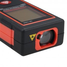 Portable Handheld LCD Digital Laser Distance Meter Area Volume Measurement Tool High Precision ±2mm Accuracy Range Finder Measuring Data Storage with Backlight