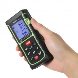 Mini Handheld LCD Digital Laser Distance Meter Range Finder Distance Area Volume Measurement 100 Groups Data Storage