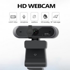 M9 1080P Portable Webcam Mini Computer Camera Anti-peeping Rotatable Camera for Broadcast Online Lesson Work Conference