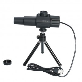 USB Smart Digital Telescope Monocular 2MP 70X Zooming Magnification Adjustable Scalable Camera with Tripod Stand for Photographing Videotaping for Birds Wild Animals Outdoor Watching Security Monitoring