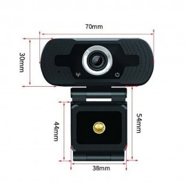FHD1080p High Definition 1920*1080 30fps Webcam USB 90° Wide Angle Web Camera with Microphone