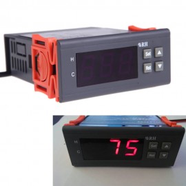 10A 12V Mini Digital Air Humidity Control Controller Measuring Range 1% ~ 99% with Sensor