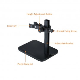 Y001 Handheld USB Digital Microscope Stand Holder Bracket Adjustable Holder Mini Foothold Table Frame for Microscope