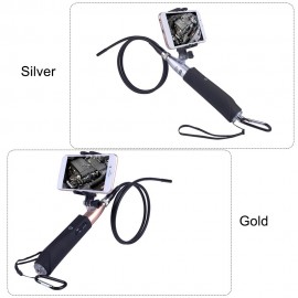 Wireless Endoscope with Phone Holder 8mm Lens HD WiFi Borescope Inspection Camera Built-in 8 LED Lights IP67 Waterproof for iOS Android Smartphones