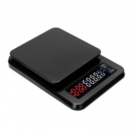 Kitchen Mini LCD Digital Electronic Drip Coffee Scale with Timer Function Household Coffee Weight Measuring Tool